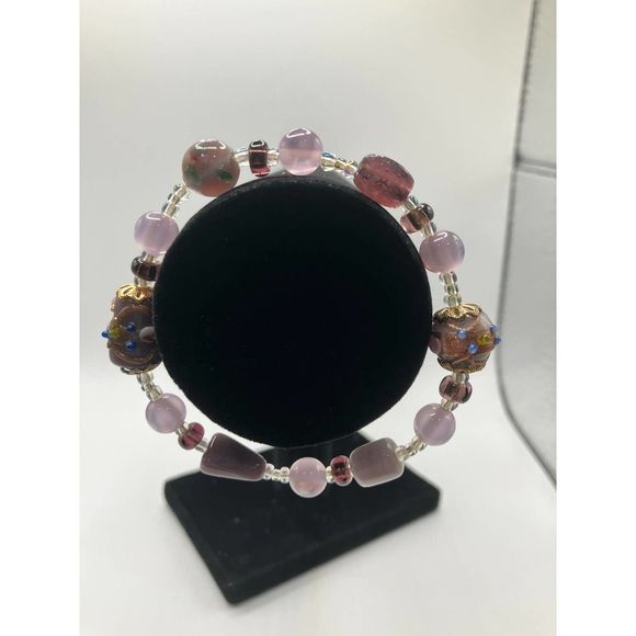 Lavender Purple Candy Bracelet! - Picture 3 of 5